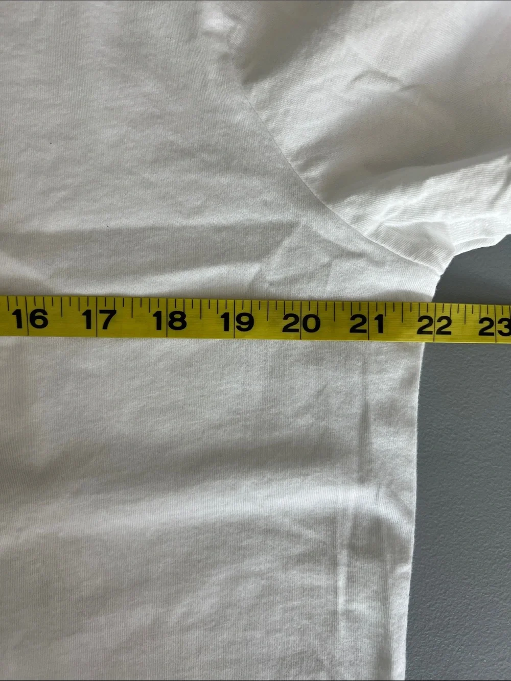 New Buck Mason White Pima Classic Tee Size M - Picture 7 of 8